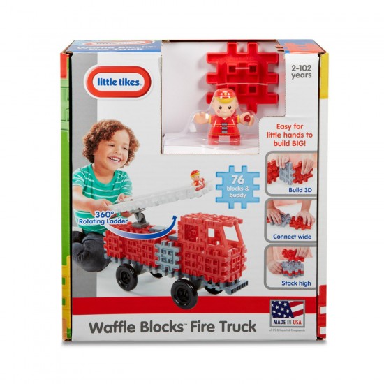 Little Tikes Toys ♥ Waffle Blocks™ Fire Truck