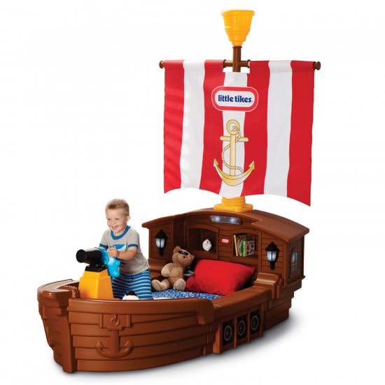 Little Tikes ♥ Pirate Ship Toddler Bed