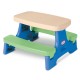 Little Tikes ♥ Easy Store™ Jr. Play Table with Umbrella Blue\Green